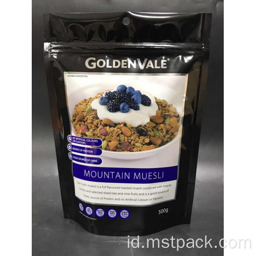 Tas kemasan 500g untuk muesli